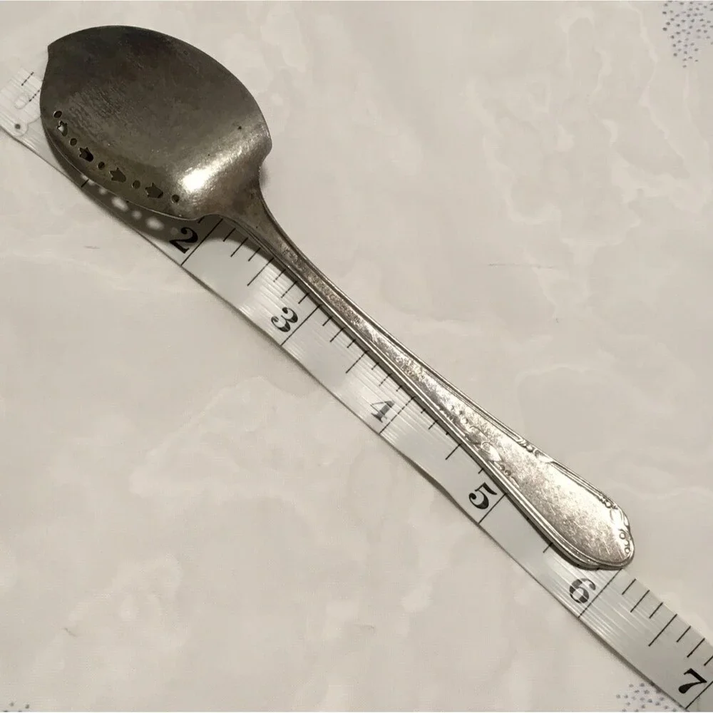 Vintage Silver Plate Jelly Spoon Server 1881 Rogers Oneida
